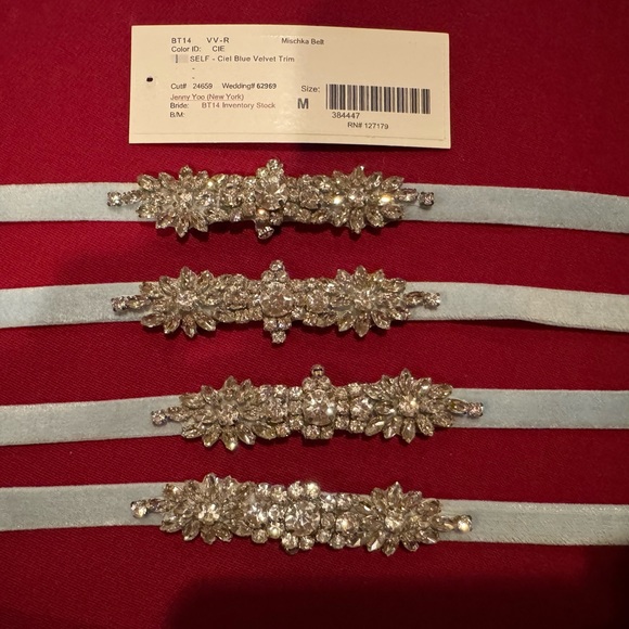 Jenny Yoo Mischka belts - Picture 1 of 3